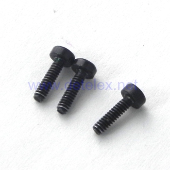 XK-K123 AS350 wltoys V931 helicopter parts 3pcs screws to fix main blades - Click Image to Close